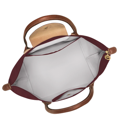 Longchamp - Stor väska Le Pliage, Bordeaux
