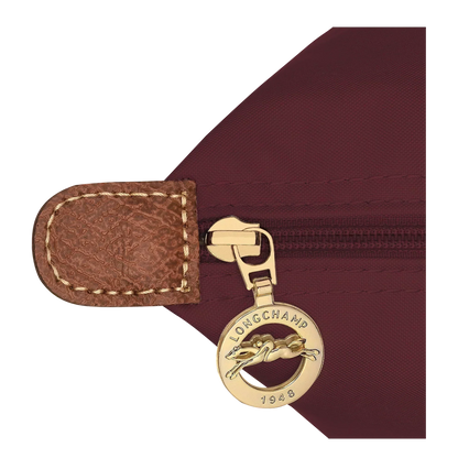 Longchamp - Stor väska Le Pliage, Bordeaux