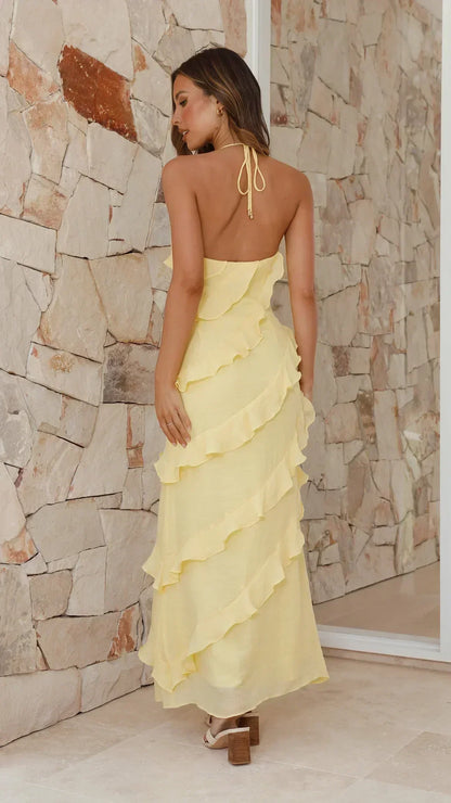 Lavigne - Elegant Ruffle Dress