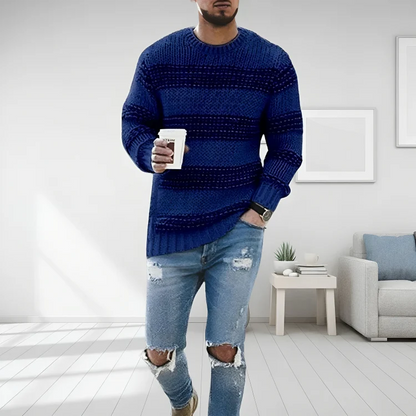 Men’s Soft Knit Jumper – Breathable Lightweight Sweater for Everyday Smart Casual Wear