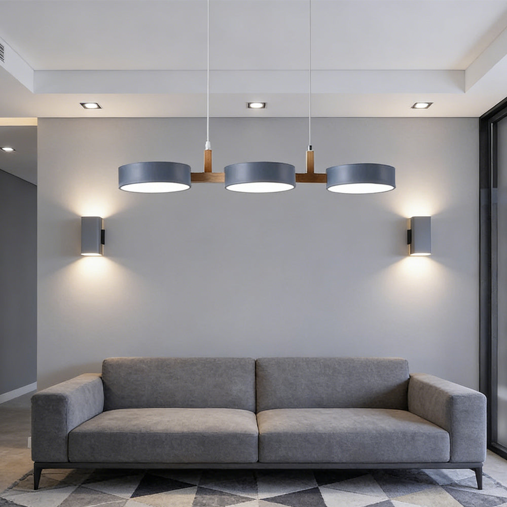 Hanglamp 3 Kappen Metaal Minimalistisch LED Eetkamer Keukeneiland Woonkamer | Restfield