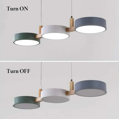 Hanglamp 3 Kappen Metaal Minimalistisch LED Eetkamer Keukeneiland Woonkamer | Restfield