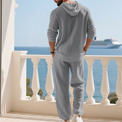 Drift - Linen Hoodie Set