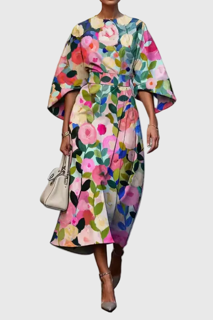 Myrelle | Elegant Floral - Dress