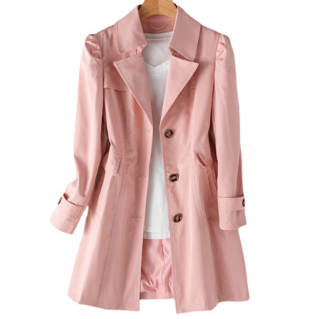 Claire | Women Classic Double-Breasted Trench coat
