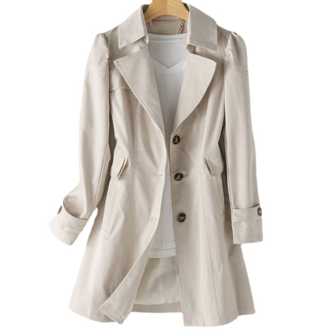 Claire | Women Classic Double-Breasted Trench coat