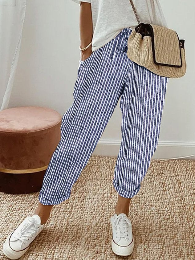 LUCY – Luxuriöse Leinenhose mit Anti-Schweiß-Effekt 7