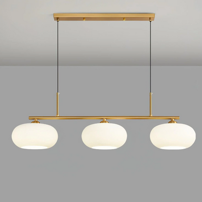 Lampa Wisząca Bauhaus 3-Głowicowa z Regulacją Wysokości – Nowoczesna Lampa do Salonu i Jadalni 9