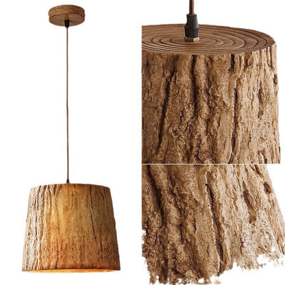 Lampa Wisząca z Drewna LED do Salon i Jadalni – Rustykalny Design, Regulowana Wysokość, Idealna Nad Stół 6
