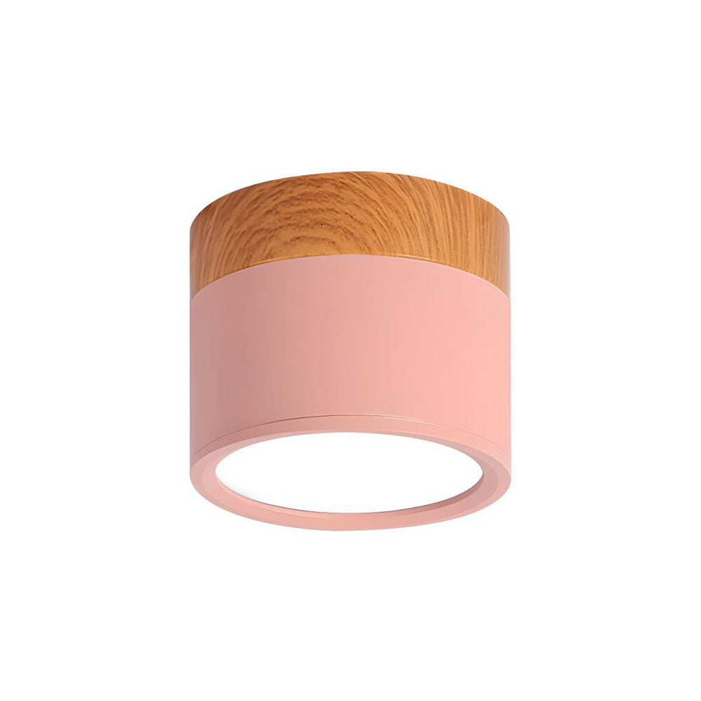 Lampa sufitowa LED nowoczesna cylindryczna minimalistyczna