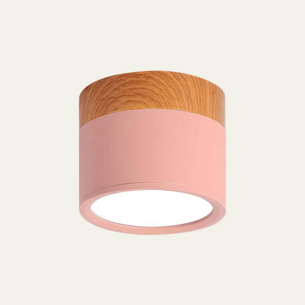 Lampa sufitowa LED nowoczesna cylindryczna minimalistyczna