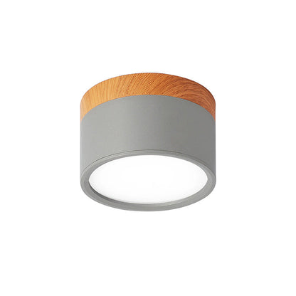 Lampa sufitowa LED nowoczesna cylindryczna minimalistyczna