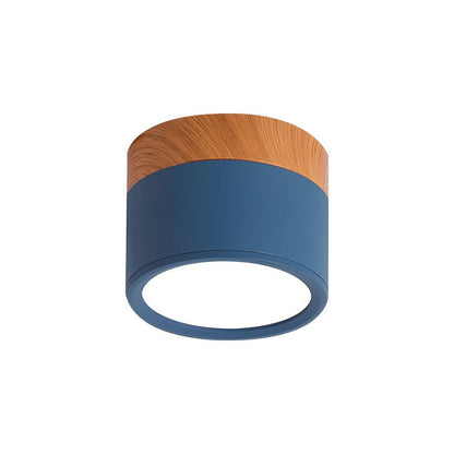 Lampa sufitowa LED nowoczesna cylindryczna minimalistyczna