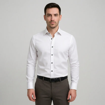 Langarm Slim Fit Hemd - Kian