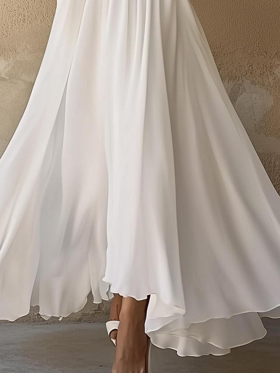 Charlotte | Women's Floral Maxi Dress With Long Sleeves And Pleated Skirt | Elegant
