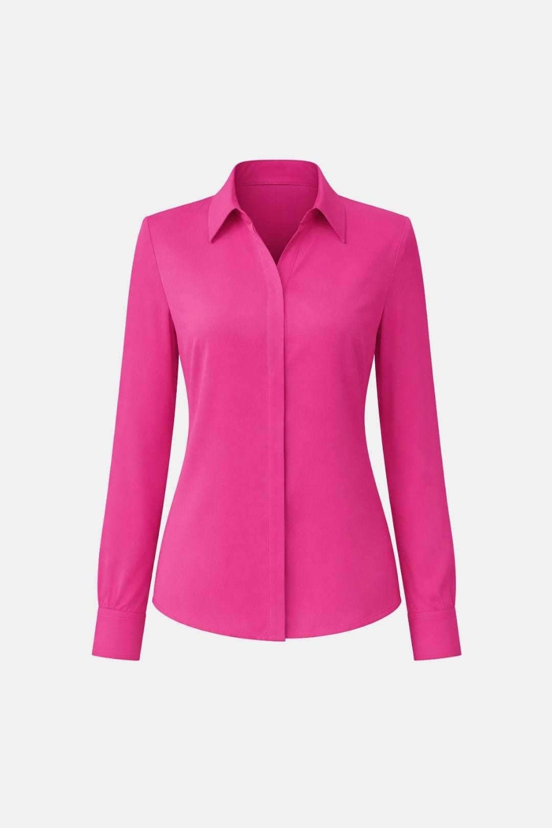 Laura - Tailored Button-Up Classic Blouse