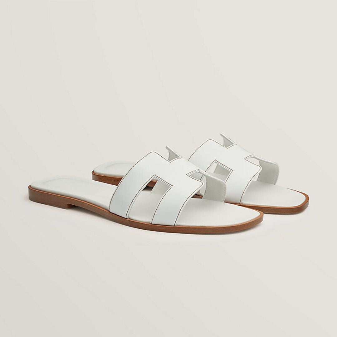 Celina - Flache Leder Sandalen | Komfort und Eleganz für den Sommer