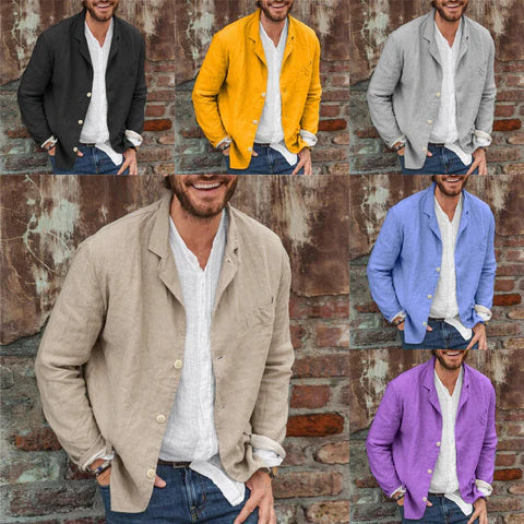 Leichte Jacke Mit Knopfleiste - Henrick