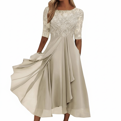 Leichtes Chiffonkleid - FlowingDelight 
