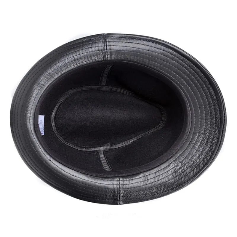 Arthur | Genuine Leather Trilby Hat