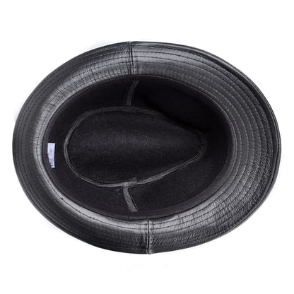 Arthur | Genuine Leather Trilby Hat