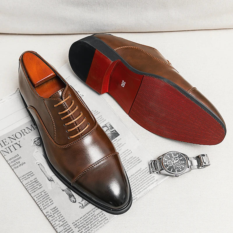 Leonel Oxford-Schuhe aus Ökoleder