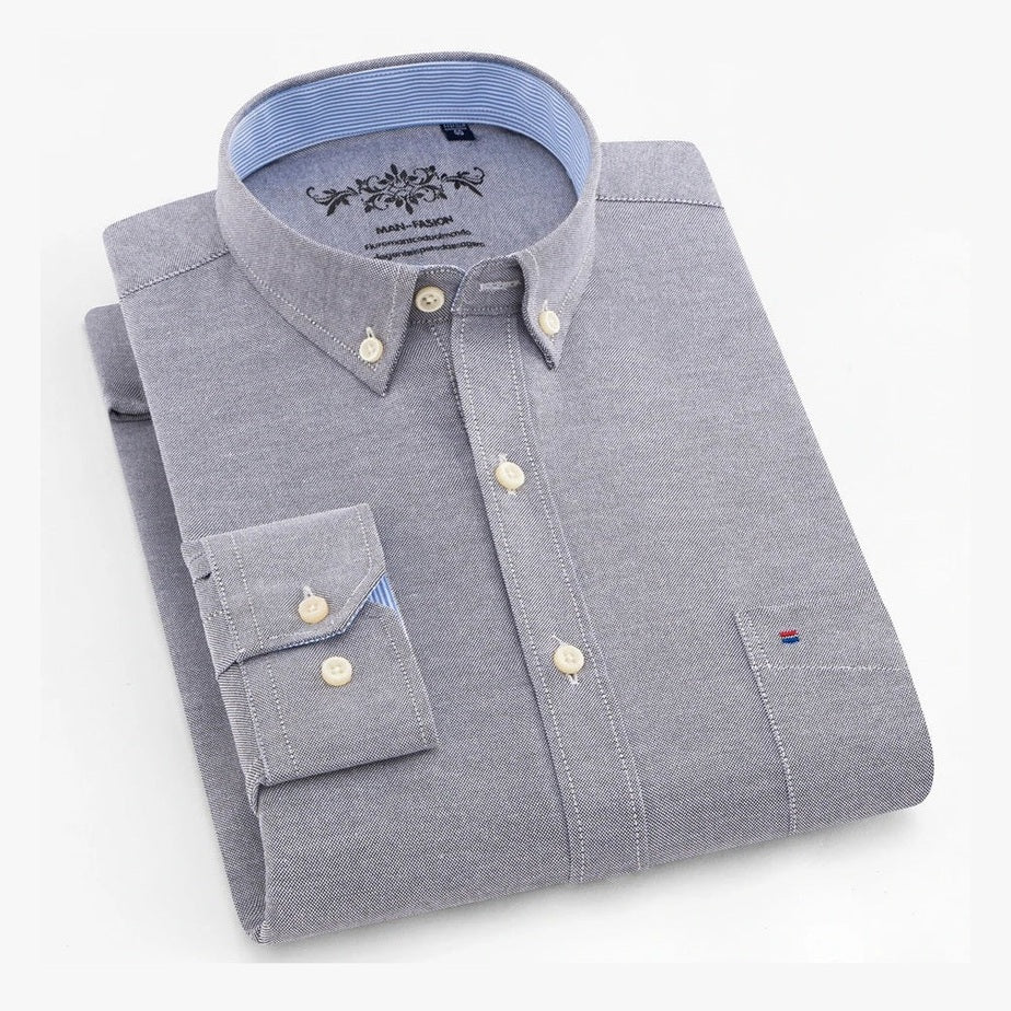 Liam™ | Elegant Bomullsskjorte