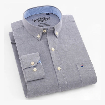 Liam™ | Elegant Bomullsskjorte