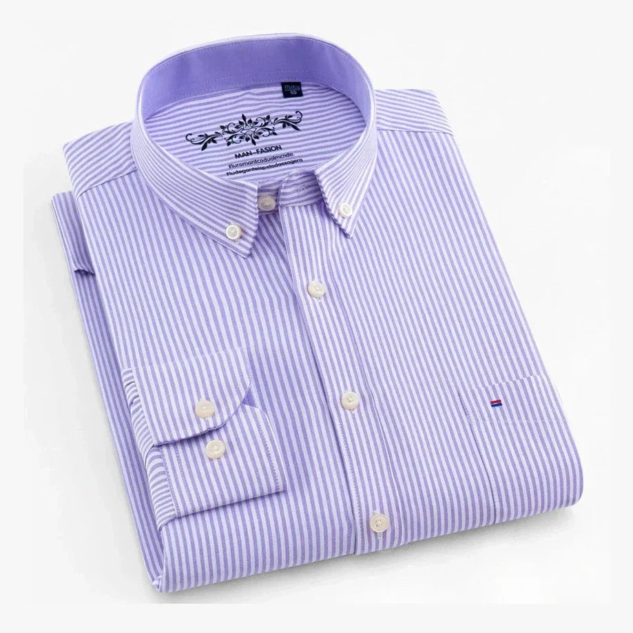 Liam™ | Elegant Bomullsskjorte