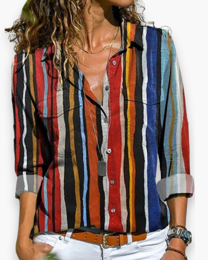 Elegant bluse til kvinder | Let og åndbar