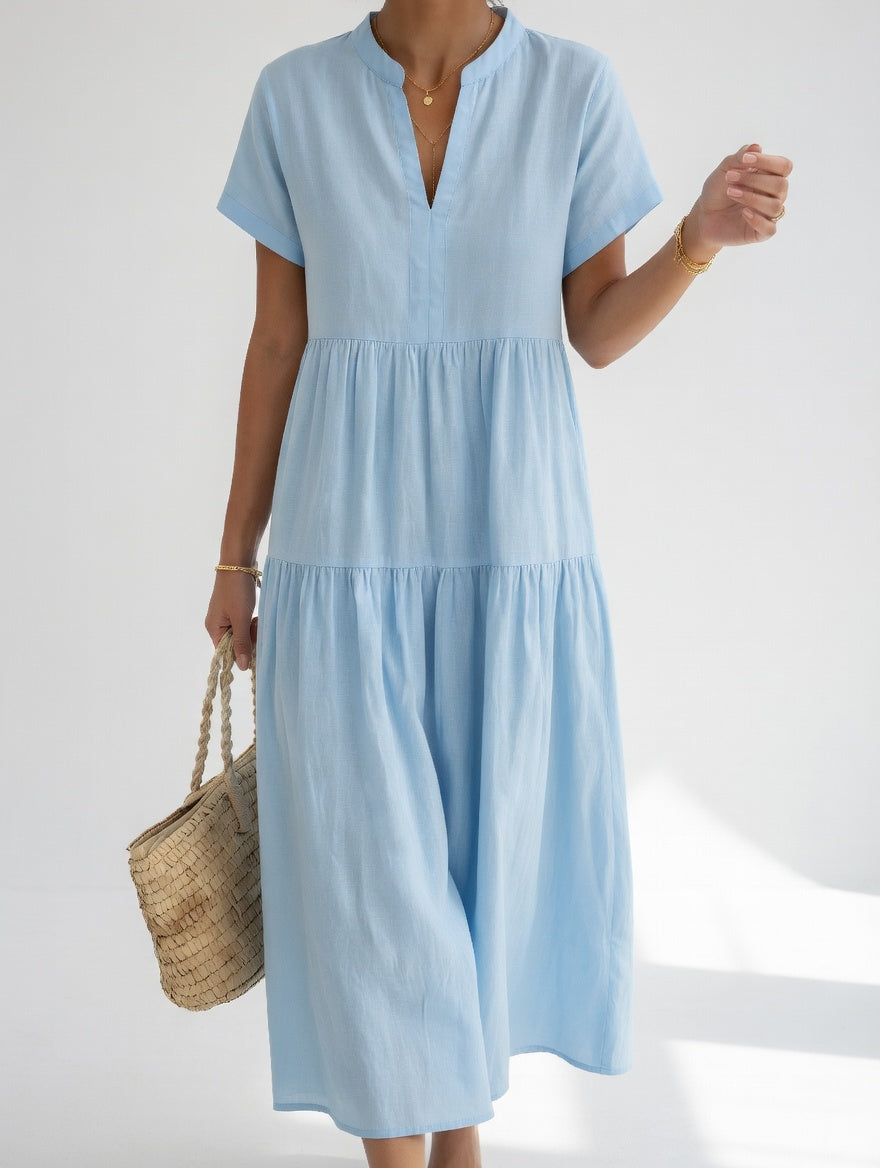 Althéa — Robe longue fluide estivale élégante