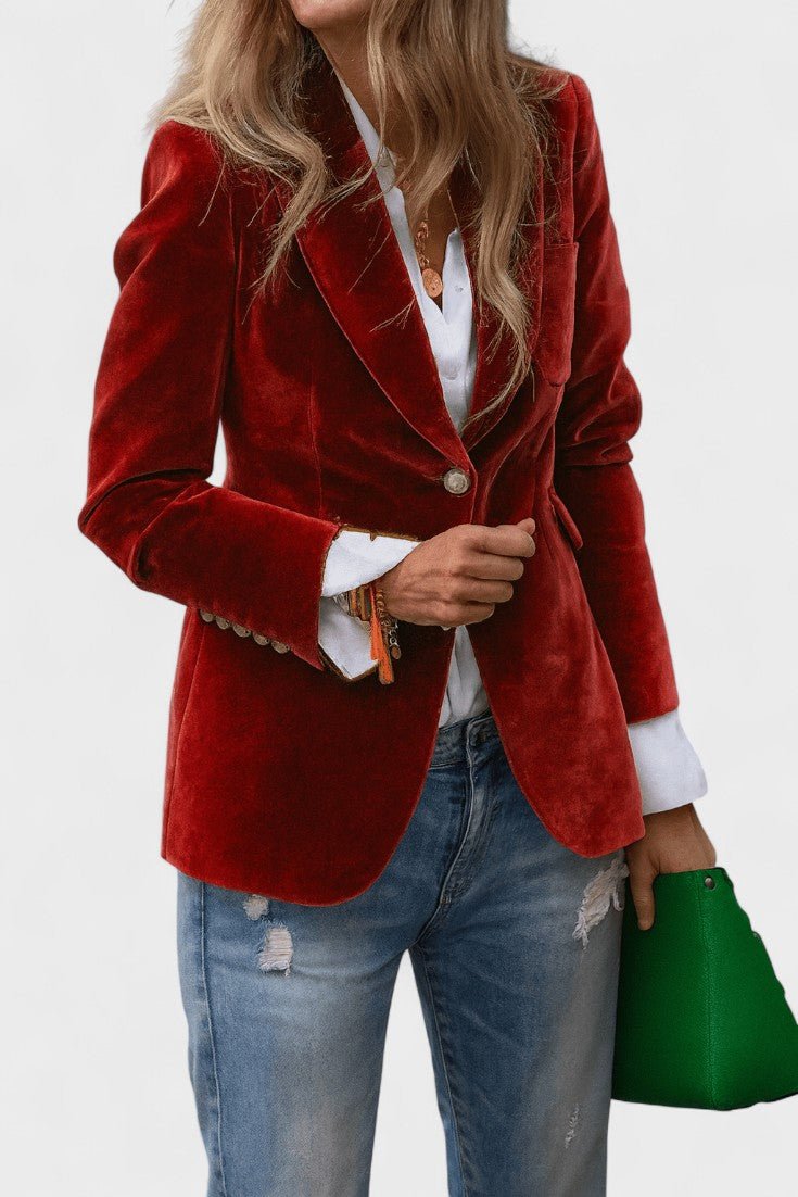 Elegant Blazer med Moderne Snit til Enhver Anledning