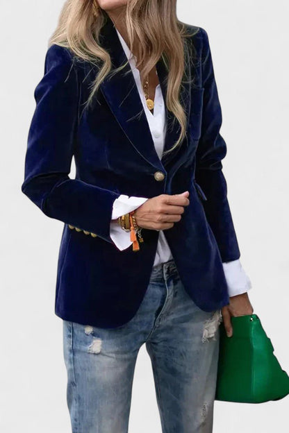 Elegant Blazer med Moderne Snit til Enhver Anledning