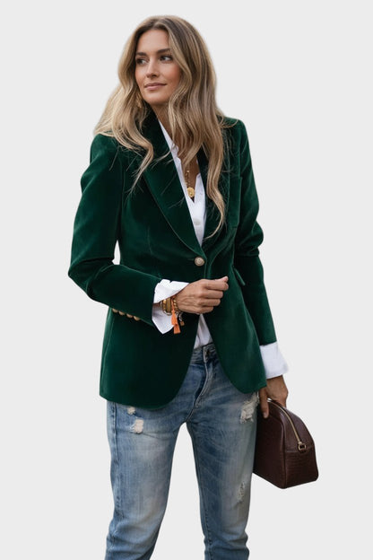 Elegant Blazer med Moderne Snit til Enhver Anledning