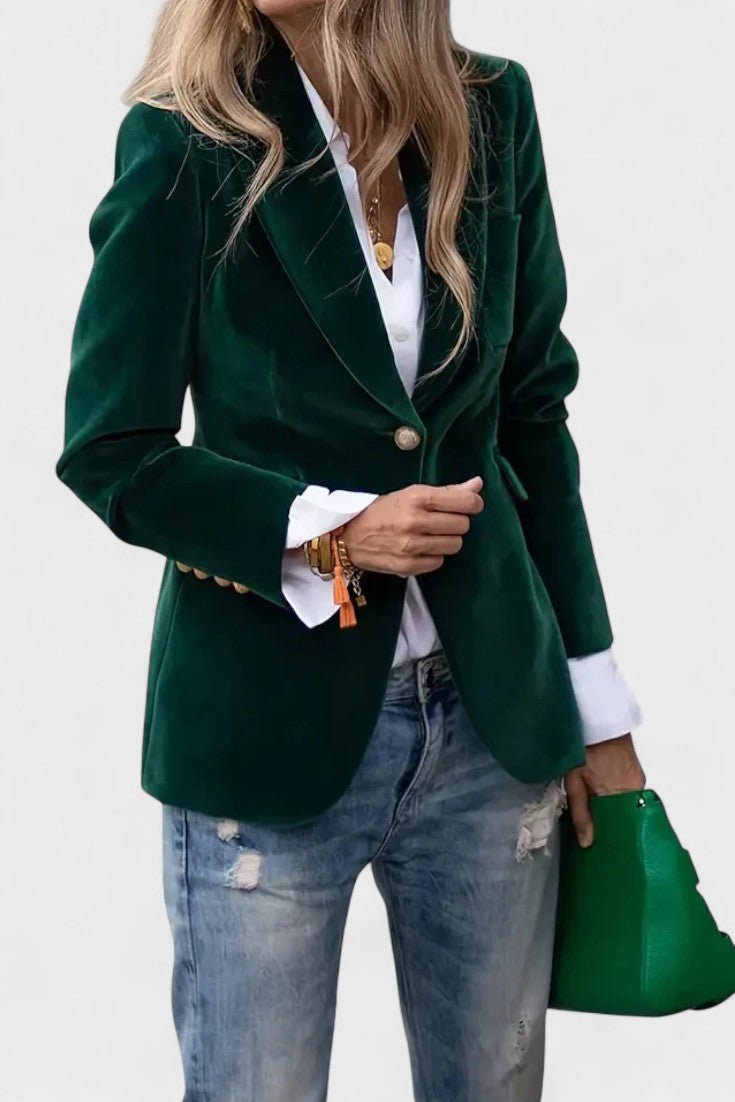 Elegant Blazer med Moderne Snit til Enhver Anledning