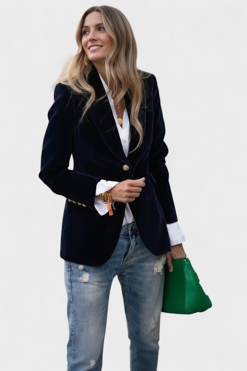 Elegant Blazer med Moderne Snit til Enhver Anledning
