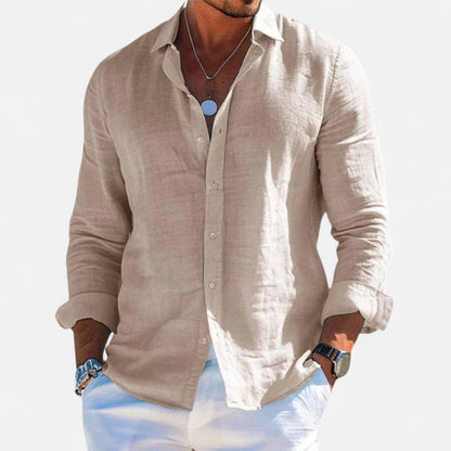 Kobe - Men Linen Heritage Shirt