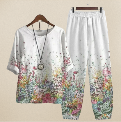 Lilou - Comfortable and Chic Shirt and Pants Set