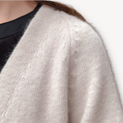 Long Open Front Cardigan | Comfortable Layering Piece-Women's Cardigans-Mykonostore-Mykonostore