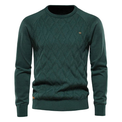Long Sleeve Knit Sweater for Men Azzoria