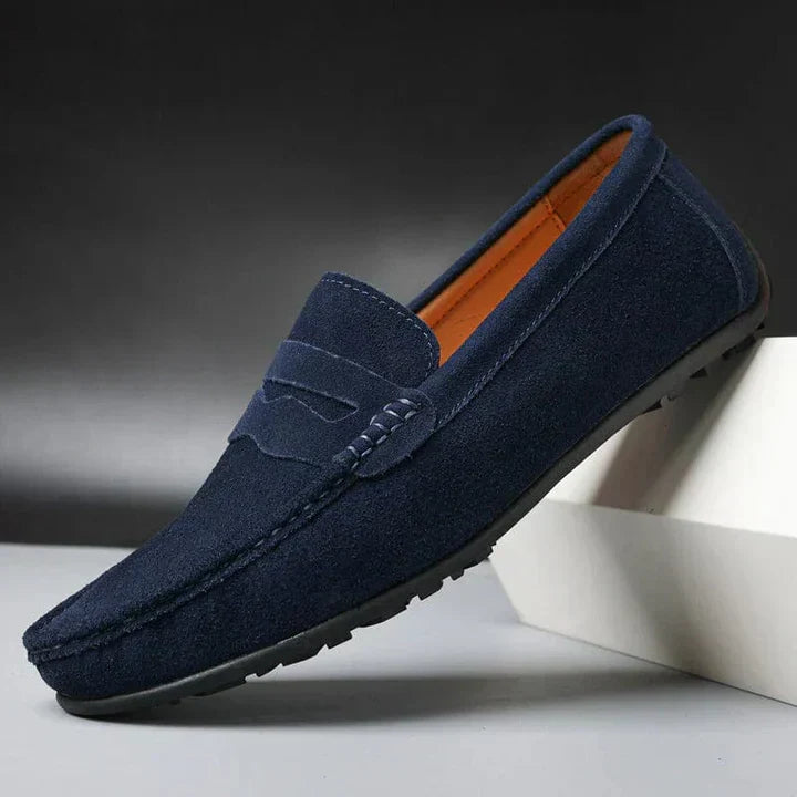 Lorenzo mocassini in suede