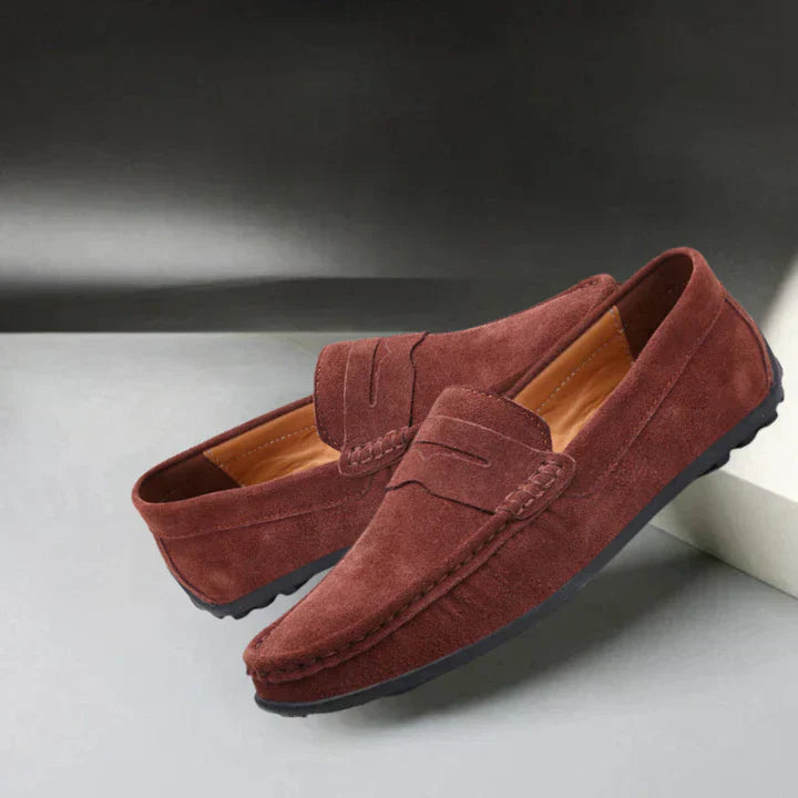 Lorenzo mocassini in suede