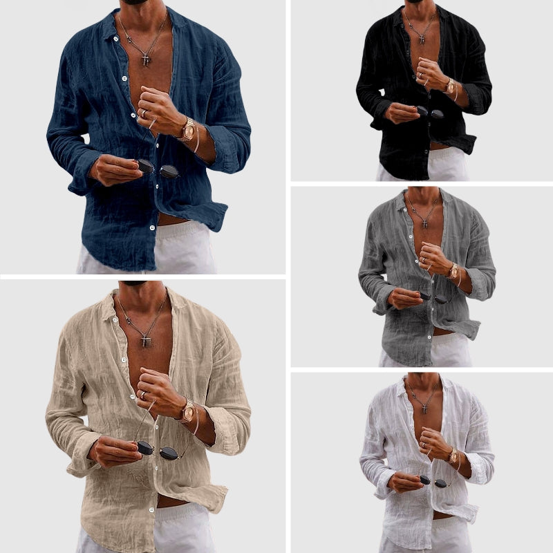 Thomas – Chemise en lin homme