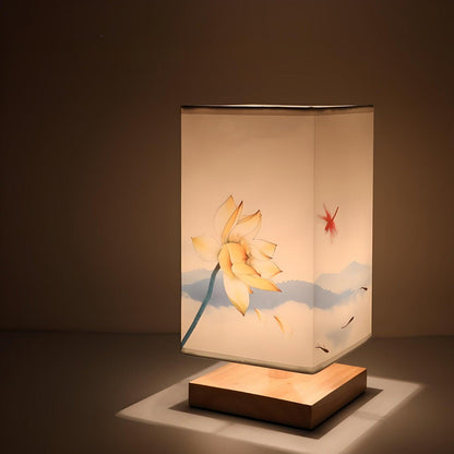 TokyoLume - Lampe à poser compacte avec lumière douce et forme carrée moderne