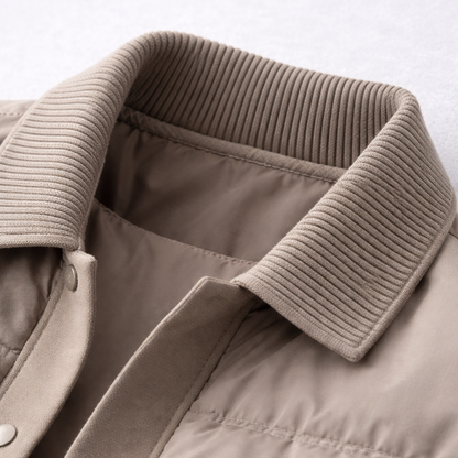 Louis Men’s Puffer Jacket – Insulated Warm Winter Coat
