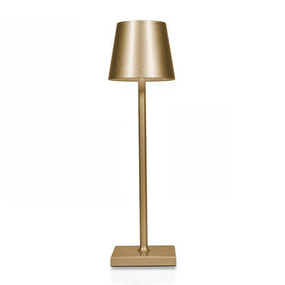 Lampada da Tavolo Ricaricabile Senza Fili - Metallo di Alta Qualità