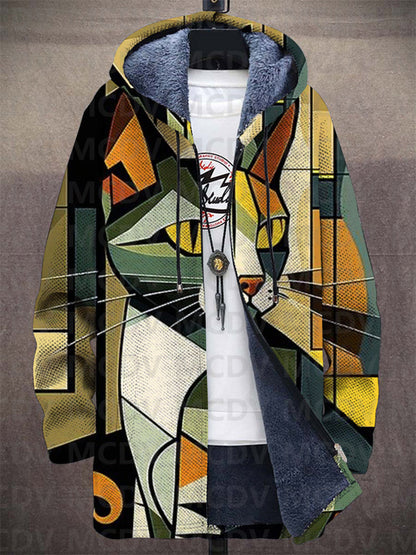 Lucas | Unisex-Kapuzenjacke, inspiriert von luxuriöser Kunst
