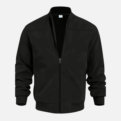 Lucas | Men's Jacket With Zip Closure And Long Sleeve | Minimalist