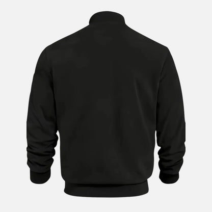 Lucas | Men's Jacket With Zip Closure And Long Sleeve | Minimalist