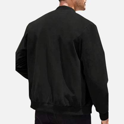 Lucas | Men's Jacket With Zip Closure And Long Sleeve | Minimalist